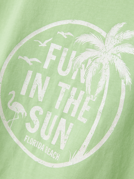 Kids T - shirt VALONE Arcadian Green Fun Regular Fit