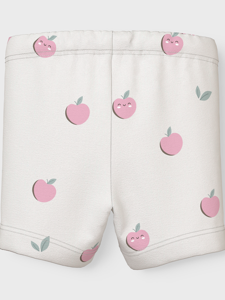 Baby-Shorts VANDORA Cloud Dancer Äpfel Regular Fit