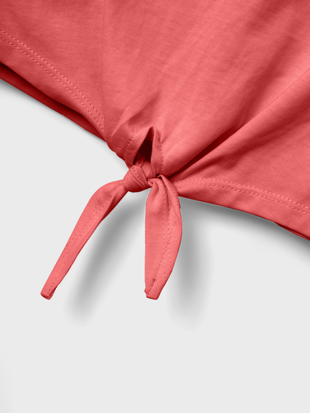 Kids T - shirt VAYA Spiced Coral Regular Fit