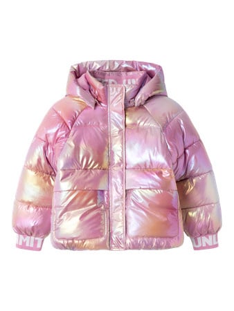 Kids winterjas MALAN PUFFER Purple