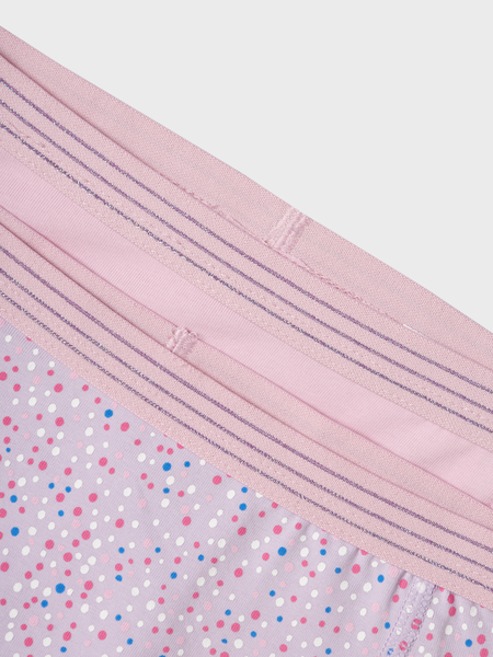 Kinderunterwäsche HIPSTER 2P PASTELL LILA PUNKT Pastell Lila