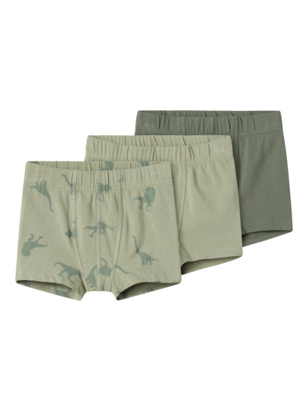 Mini ondergoed TIGHTS 3P AGAVE GREEN DINO Agave Green