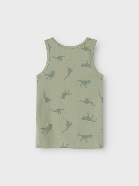 Mini ondergoed TANK TOP 2P AGAVE GREEN DINO Agave Green