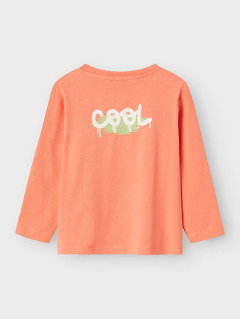 Mini Langarmshirt NOVA Fusion Coral Regular Fit