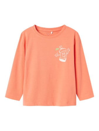 Mini Langarmshirt NOVA Fusion Coral Regular Fit