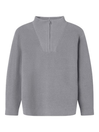 Kids trui NESOLLE Grey Melange Regular Fit