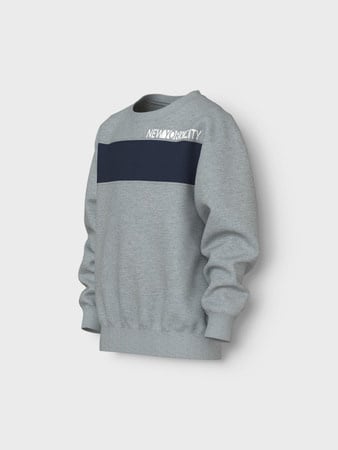 Kids trui VANCE Grey Melange Regular Fit