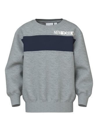 Mini trui VANCE Grey Melange Regular Fit