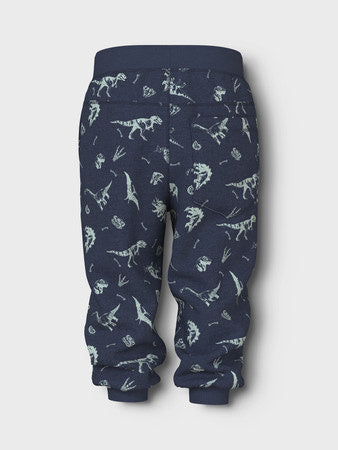 Mini broek VIMO Navy Blazer Dino World Regular Fit