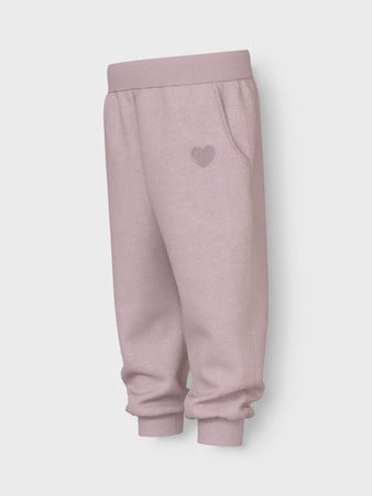 Mini broek VIMA Burnished Lilac Heart Embroidery Regular Fit