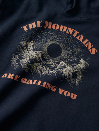 Kinderpullover VILDAR Navy Blazer Die Berge Regular Fit