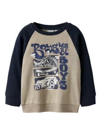 Mini trui VILDAR Island Fossil Boys Regular Fit