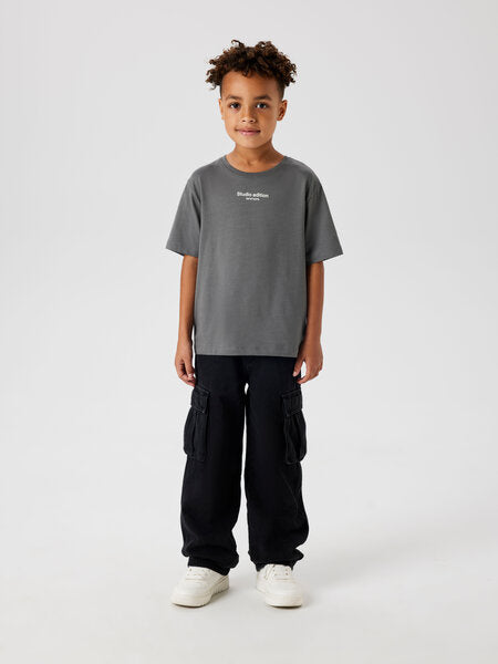 Kids T - shirt BRODY Lava Smoke W. JET STREAM PRINT Regular Fit
