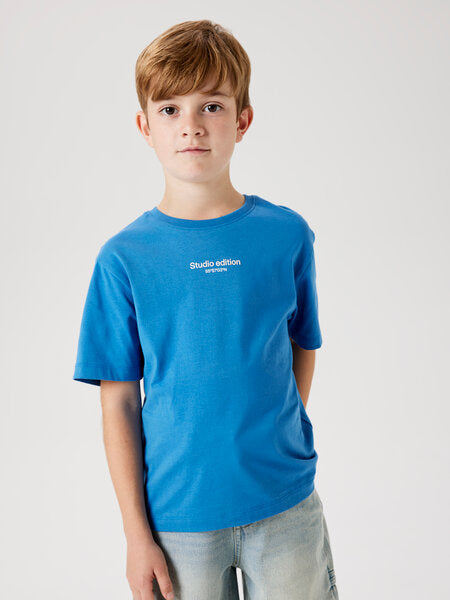 Kinder T-Shirt BRODY Star Sapphire mit JET STREAM Druck Regular Fit