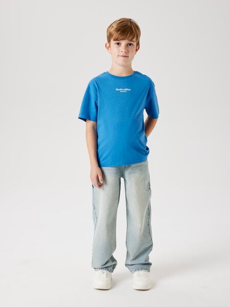 Kinder T-Shirt BRODY Star Sapphire mit JET STREAM Druck Regular Fit