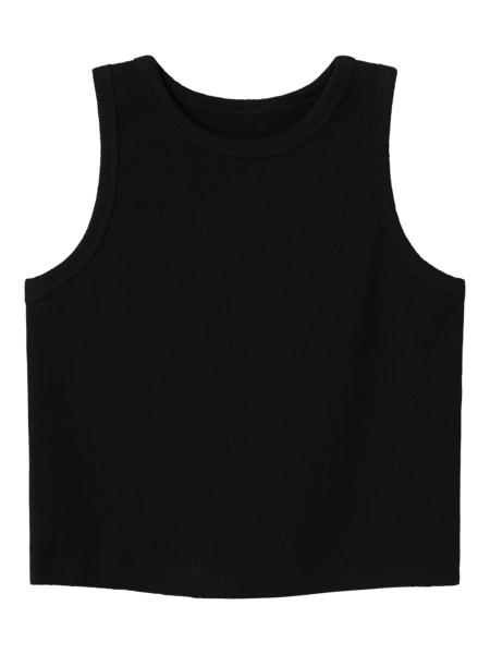 Kinder Top NAKAL Schwarz Cropped Fit