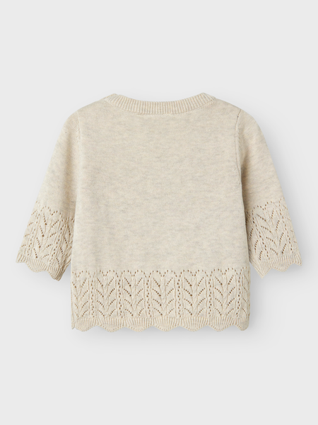 Baby Pullover TIMIE Peyote Melange Regular Fit