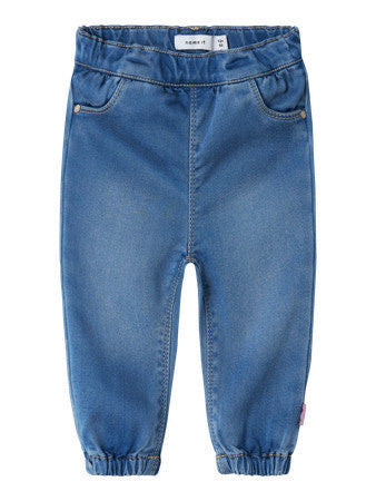 Baby spijkerbroek ROSE LOOSE Blue Round Fit