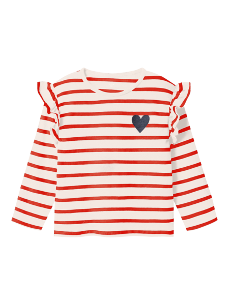 Mini Langarmshirt TOVELINA Grenadine Regular Fit