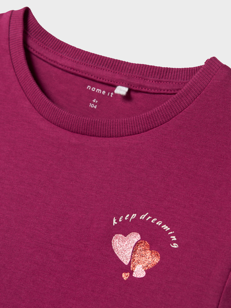 Mini T-Shirt BETRIA Boysenberry Regular Fit