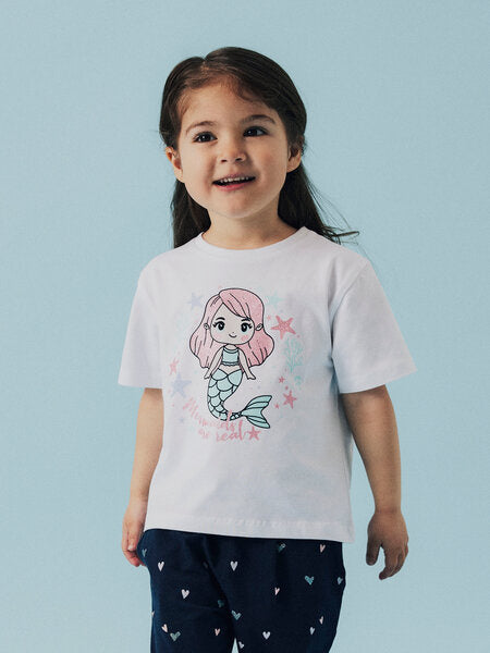 Mini T-Shirt FREJANE Lucent White Regular Fit