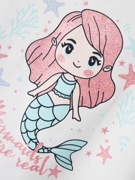 Mini T-Shirt FREJANE Lucent White Regular Fit