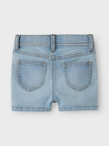 Mini-Shorts SALLI Hellblau Denim Slim Fit