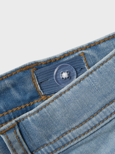 Mini-Shorts SALLI Hellblau Denim Slim Fit