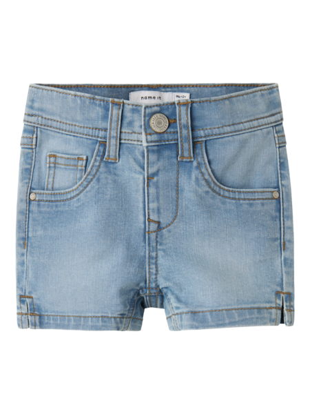 Mini-Shorts SALLI Hellblau Denim Slim Fit