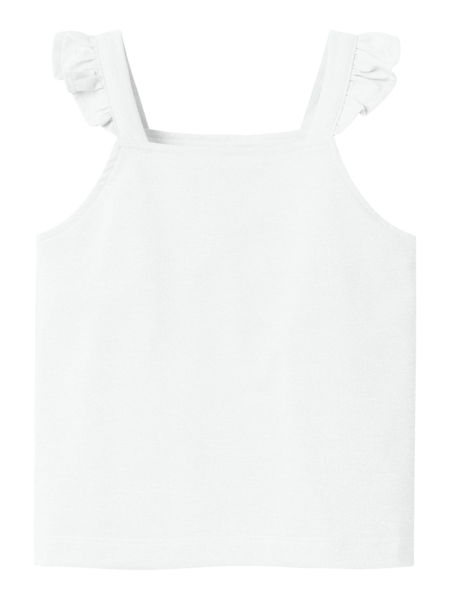 Mini Tanktop JIJIA Lucent Weiß Slim Fit