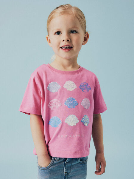 Mini T-Shirt JASSA Aurora Pink Regular Fit