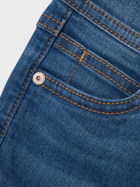 Mini Jeans SILAS Dunkelblau Denim Slim Fit