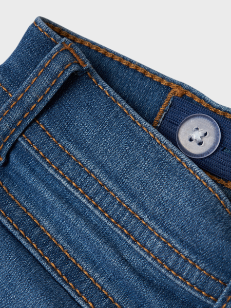 Mini Jeans SILAS Dunkelblau Denim Slim Fit