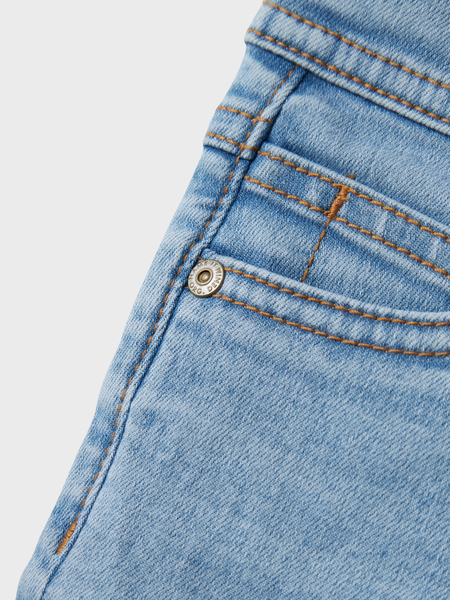 Mini Jeans SILAS Hellblau Denim Slim Fit