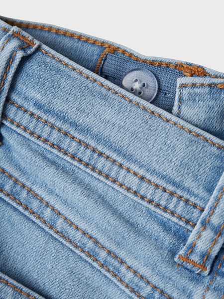 Mini Jeans SILAS Hellblau Denim Slim Fit