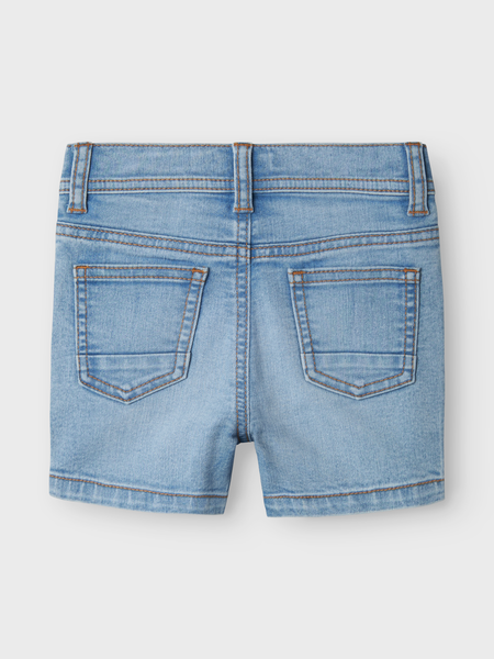 Mini-Short SILAS Hellblauer Denim Slim Fit