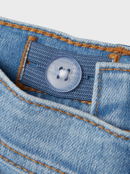 Mini-Short SILAS Hellblauer Denim Slim Fit