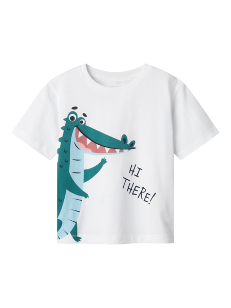 Mini T-Shirt HELGE Lucent Weiß Regular Fit