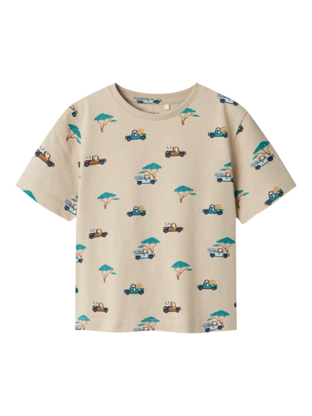 Mini T - shirt JIVAN Island Fossil Regular Fit