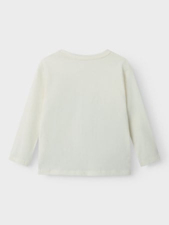 Mini Langarmshirt BENJAMINO Cloud Dancer Regular Fit