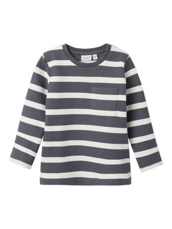 Mini Langarmshirt HOKE Lava Smoke Slim Fit