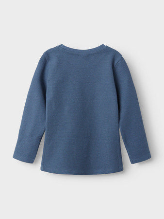 Mini longsleeve HOKE China Blue Slim Fit