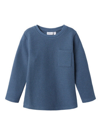 Mini longsleeve HOKE China Blue Slim Fit