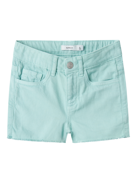 Kinder Shorts ROSE Blau Hell Mom Fit