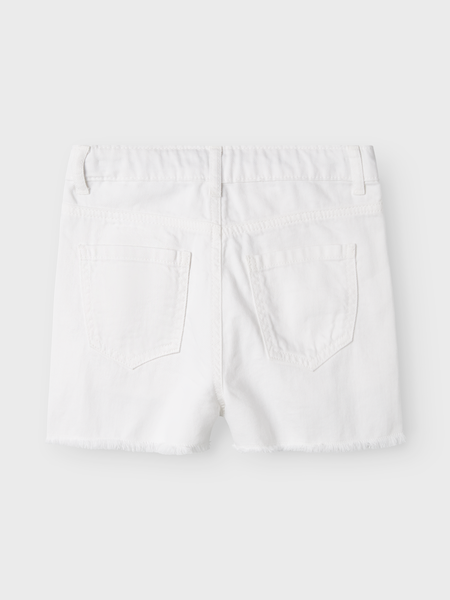 Kinder Shorts ROSE Lucent Weiß Mom Fit