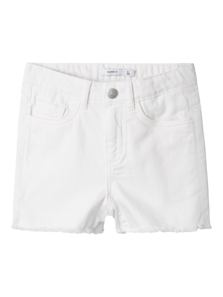Kinder Shorts ROSE Lucent Weiß Mom Fit
