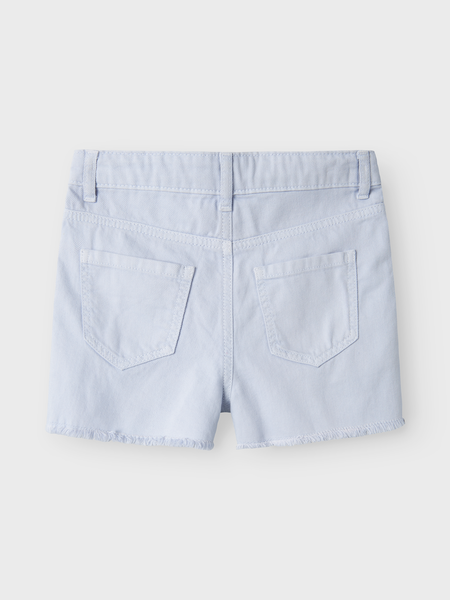 Kinder Shorts ROSE Xenon Blau Mom Fit