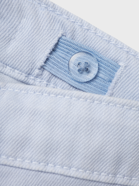 Kinder Shorts ROSE Xenon Blau Mom Fit