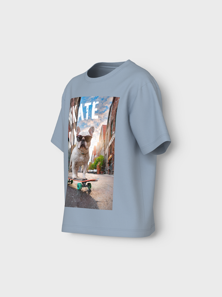 Kinder T-Shirt VOTO Celestial Blue Skate Day Regular Fit