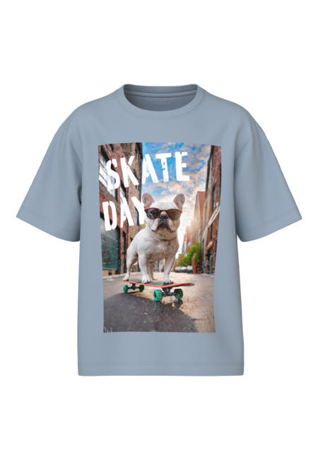 Kids T - shirt VOTO Celestial Blue Skate Day Regular Fit